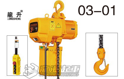 龙升3吨单链环链电动葫芦