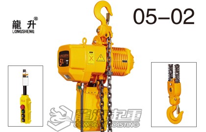 龙升5吨双链环链电动葫芦