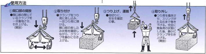 鹰牌BTSW型石材夹具使用方法