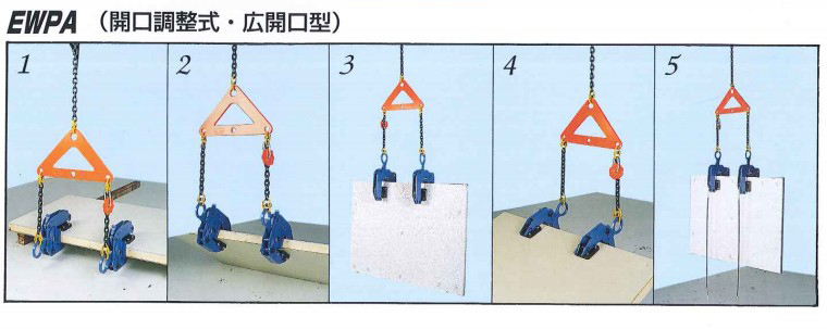 EWPA型面板专用无伤夹具吊装案例