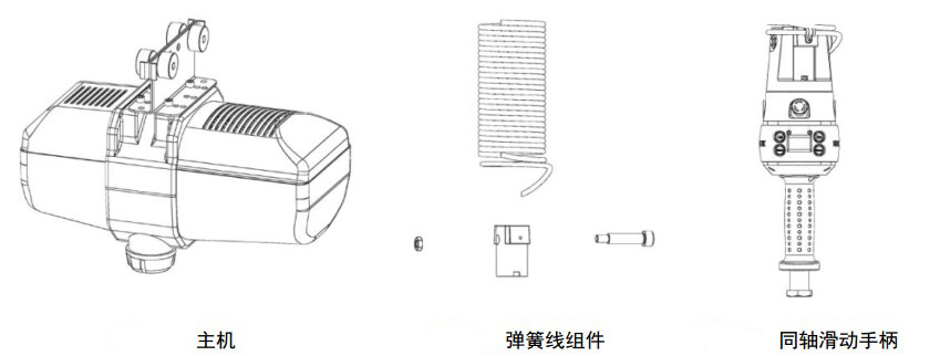 智能提升装置主要部件