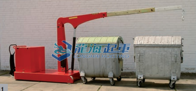 Hydrobull配重型液压小吊车应用案例