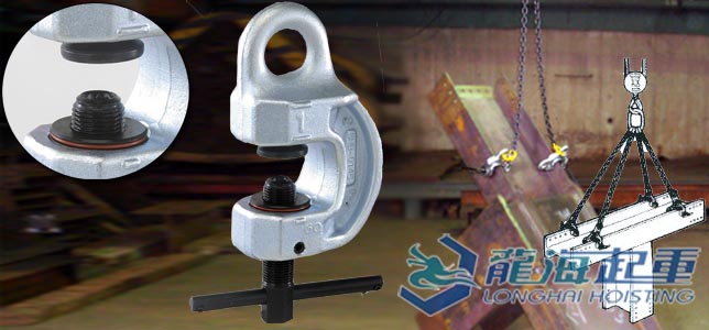 鹰牌SBN型螺旋式钢板夹钳案例图 鹰牌SBN型螺旋式钢板夹钳案例图